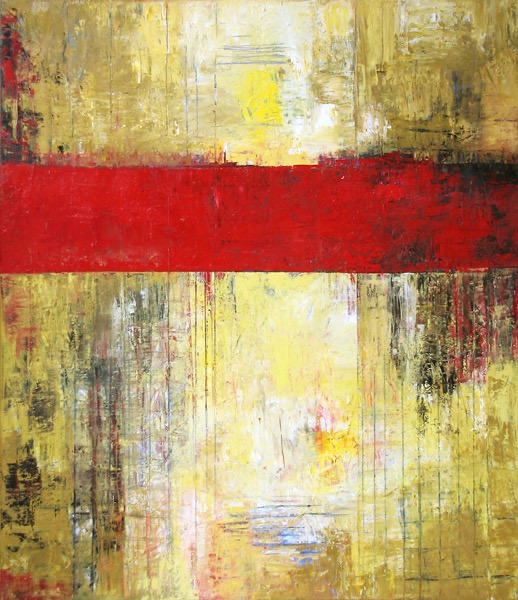 Les Rennes 4, olieverf op doek, 150 x 130 cm, 2012